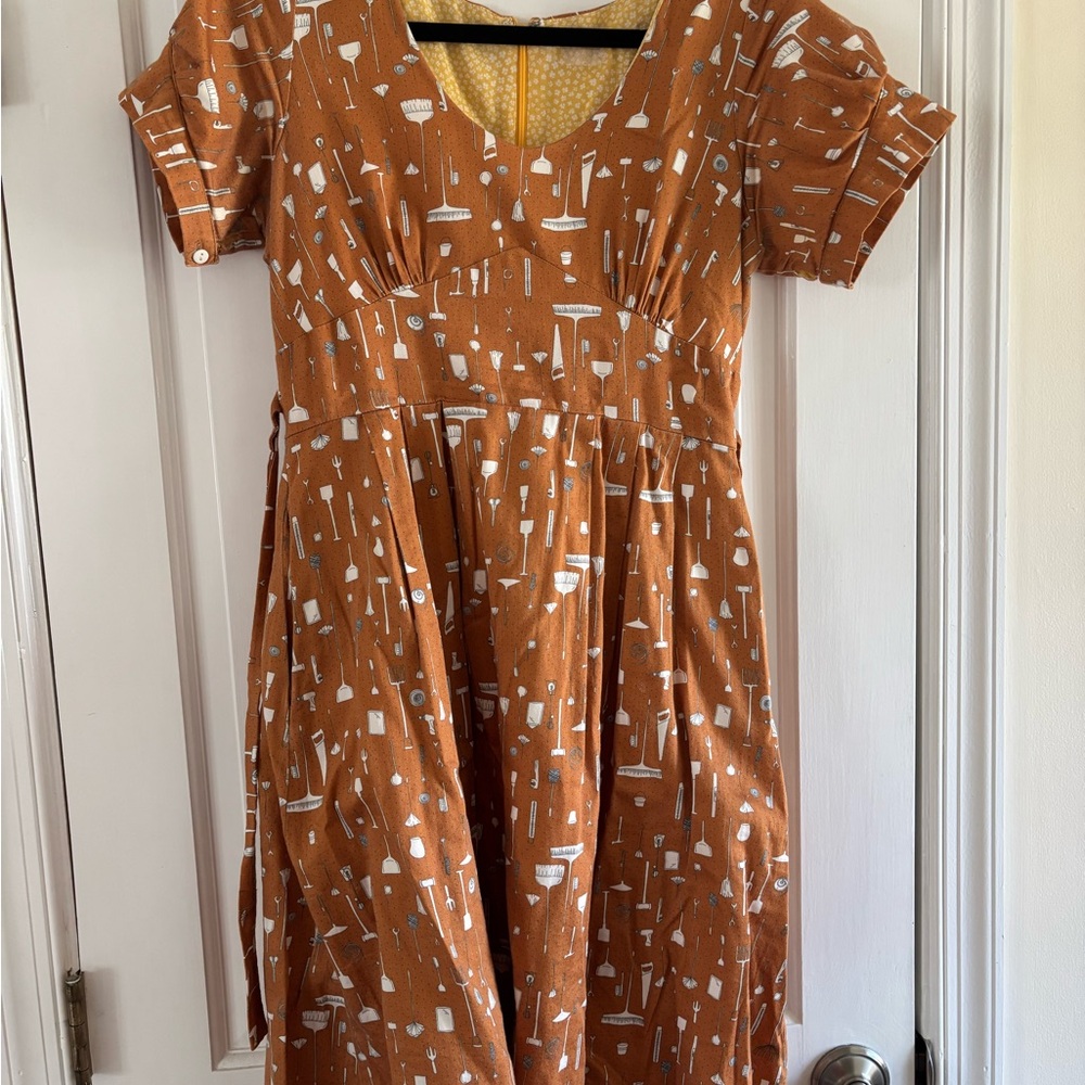 Byrony and Co./ Palava Freda Hardware Store Brown in a size US 8/ UK 12